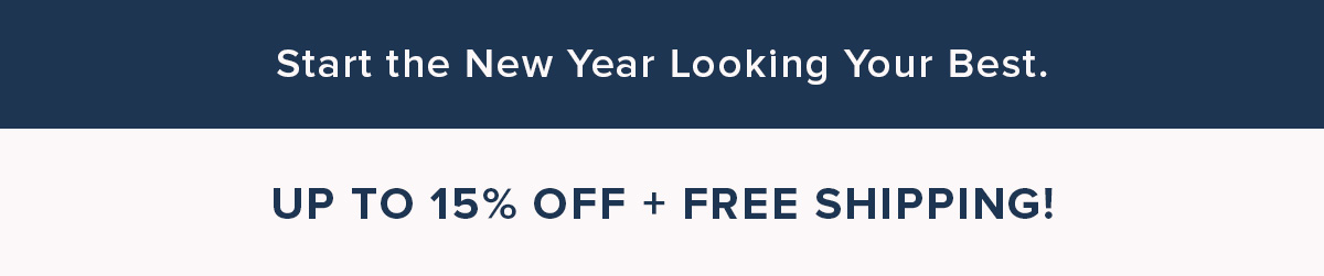 Start the New Year Looking Your Best