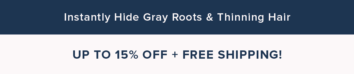 Up to 15% off + Free Shipping