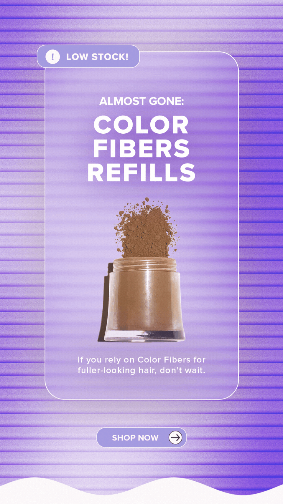 Color Fibers is Low in Stock