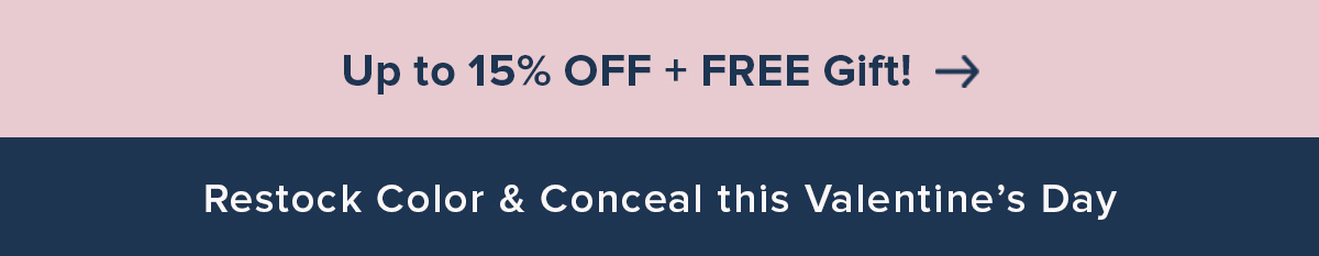 Up to 15% off + FREE Gift!