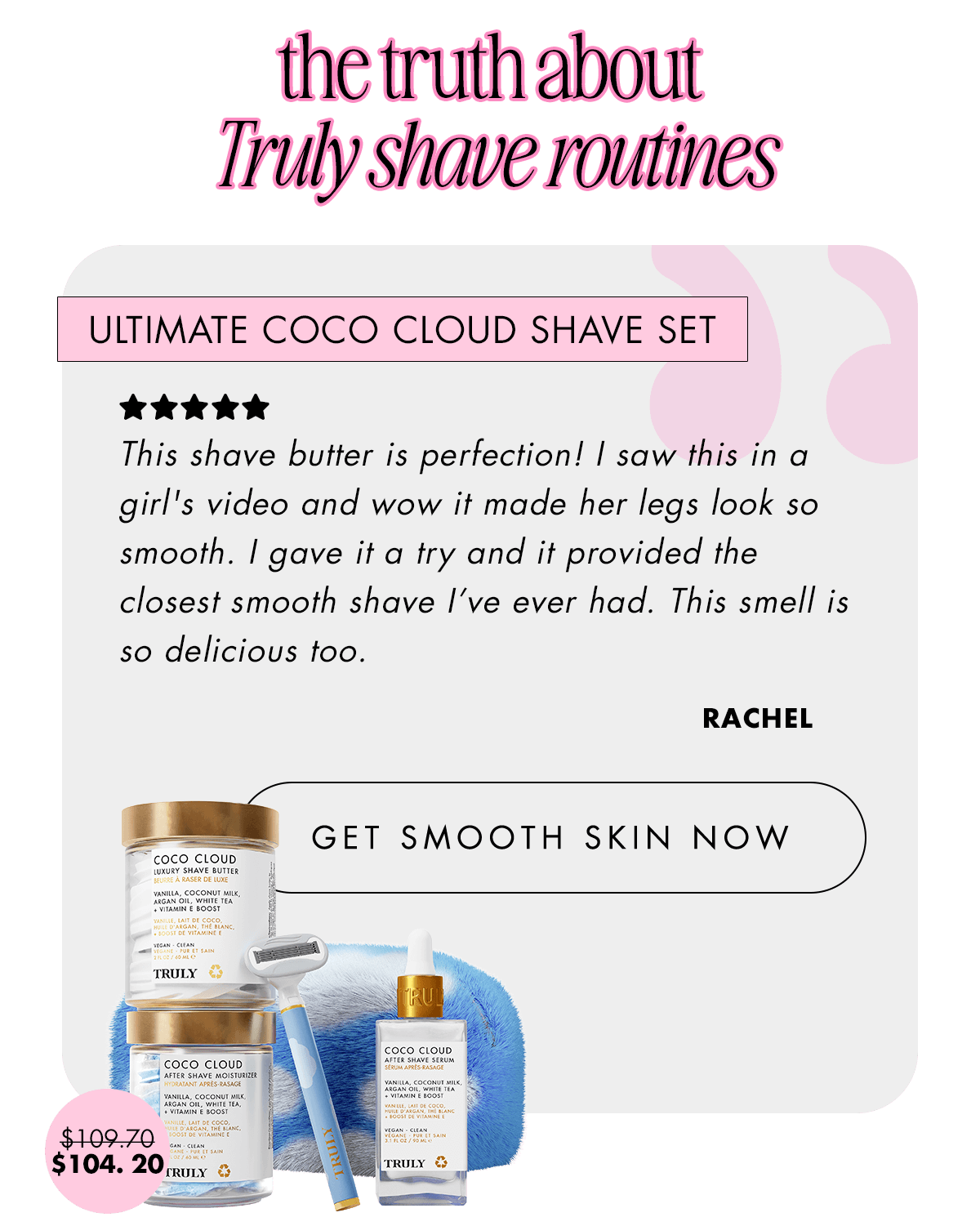 Ultimate Coco Cloud Shave Set
