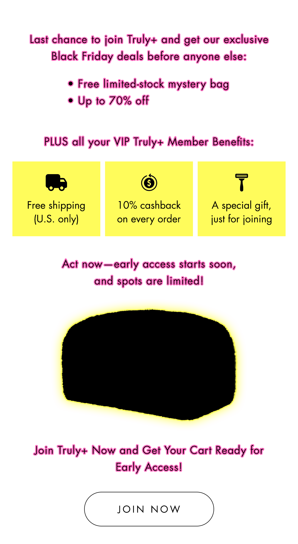 Get An Exclusive Truly Mystery Bag 