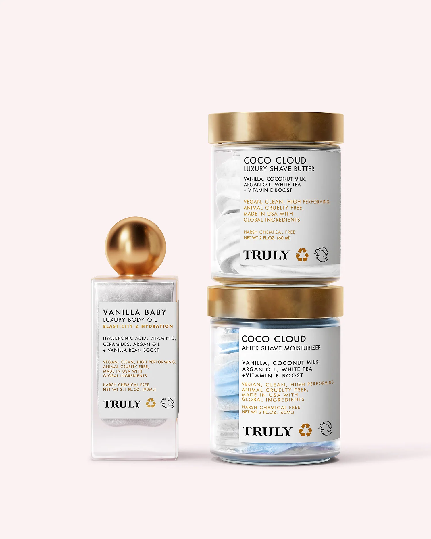 Image of Vanilla Baby Luxury Body Oil Bundle