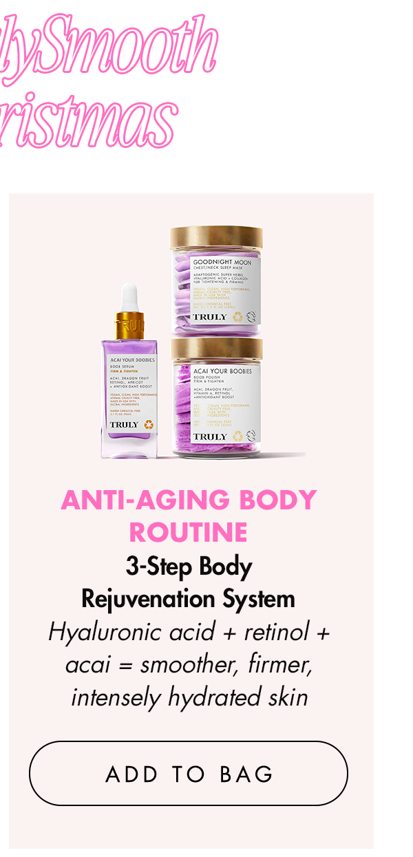 Anti-Aging Body Routine