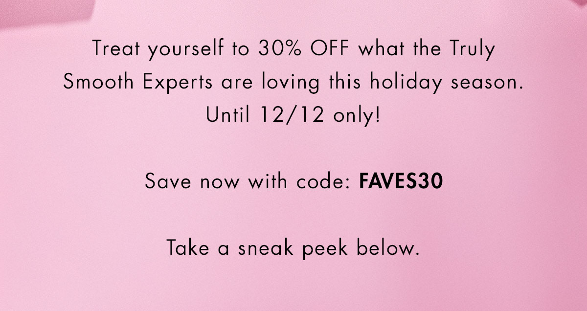 Treat yourself to 30% OFF