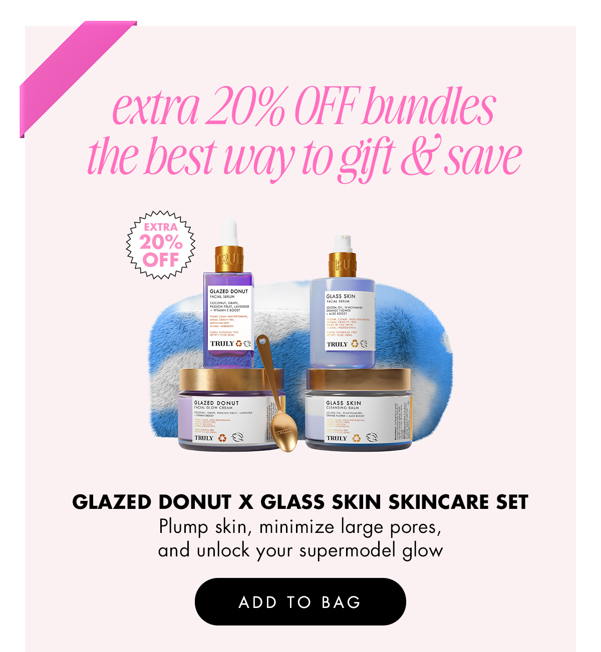 Glazed Donut x Glass Skin Skincare Set