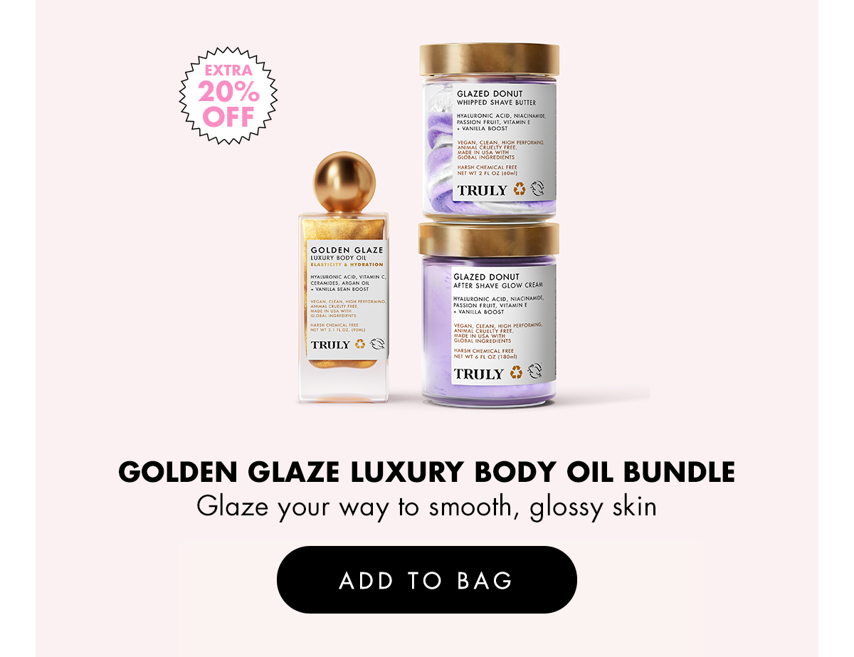 Golden Glaze Luxury Body Oil Bundle
