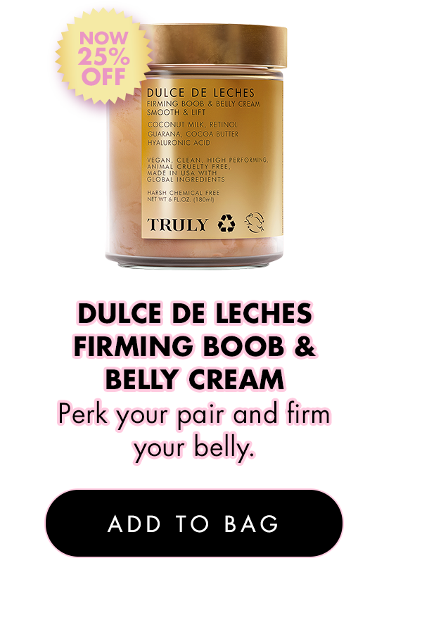 Dulce De Leches Firming Boob & Belly Cream