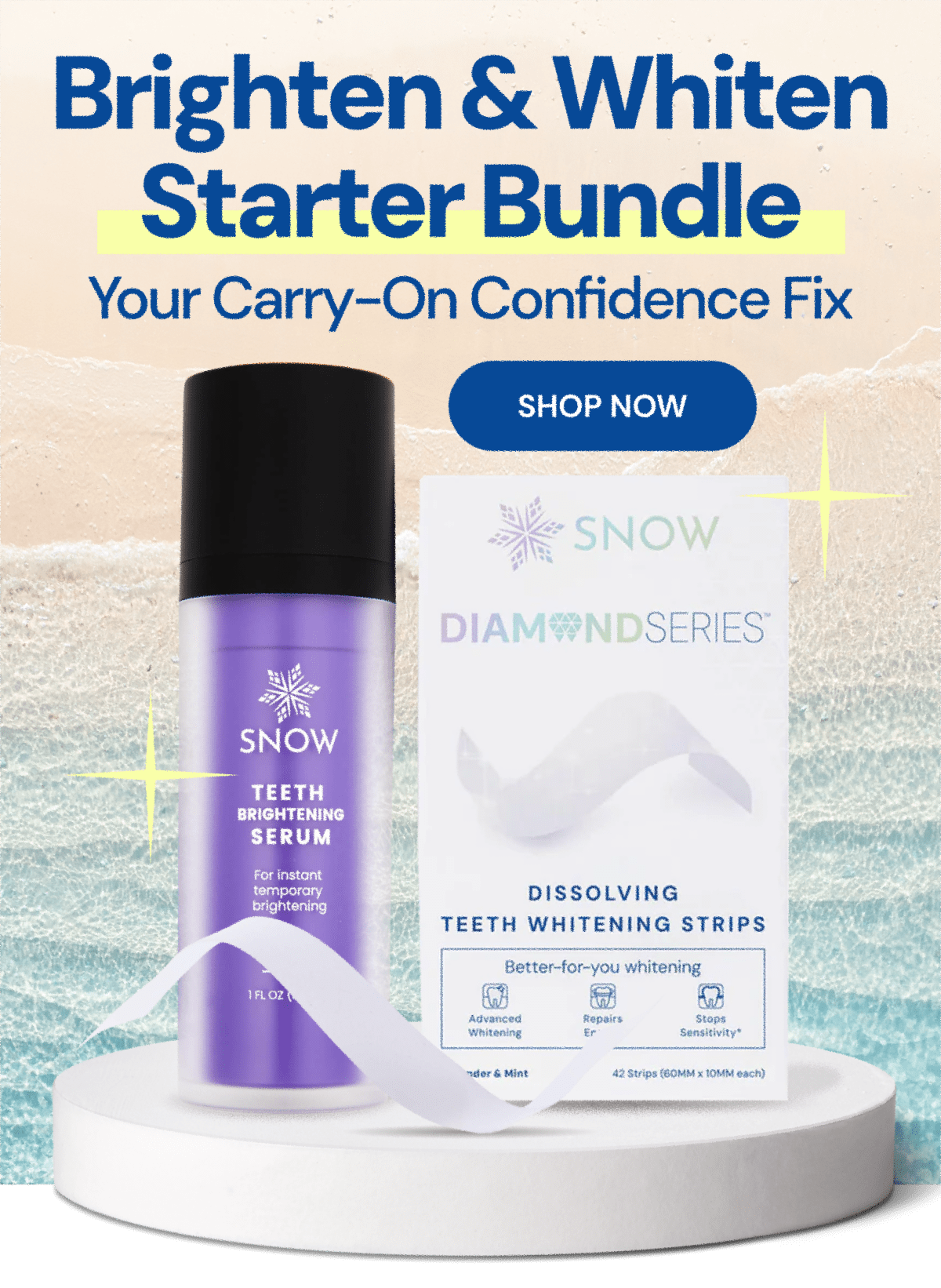 Brighten & Whiten Starter Bundle Your Carry-On Confidence Fix