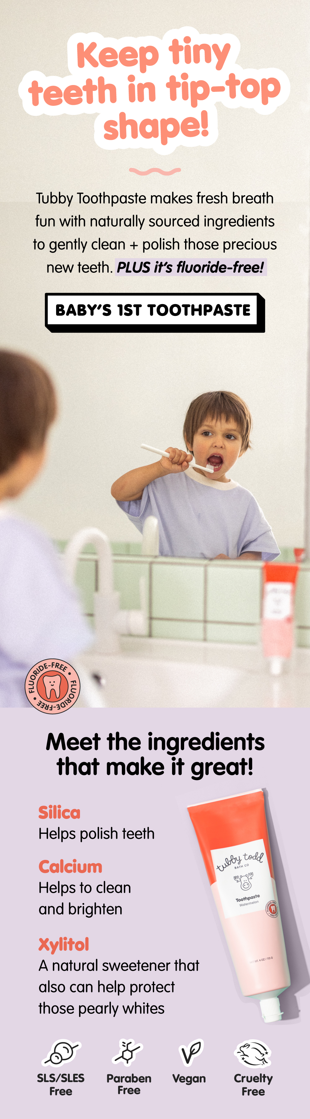 BABY'S 1ST TOOTHPASTE