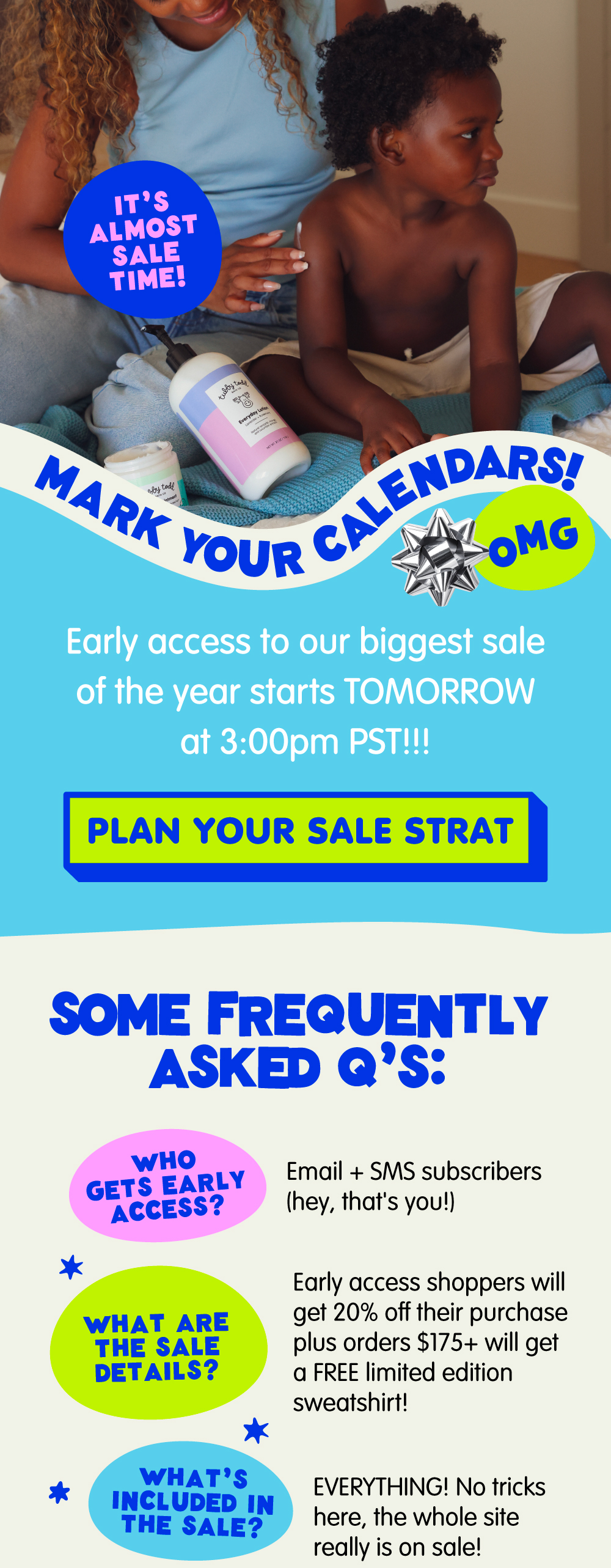 PLAN YOUR SALE STRAT