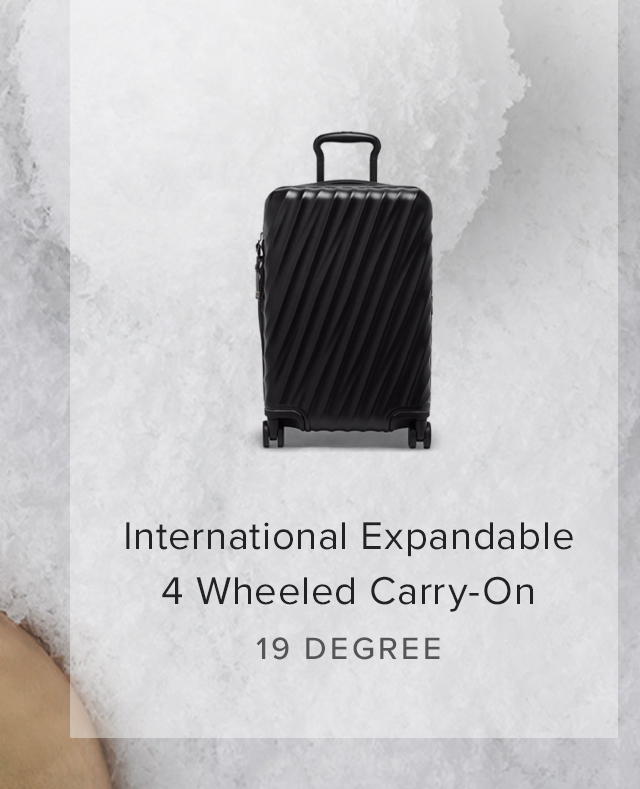 International Expandable 4 Wheeled Carry-On