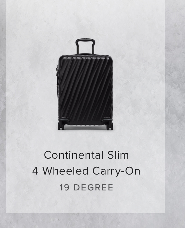 Continental Slim 4 Wheeled Carry-On