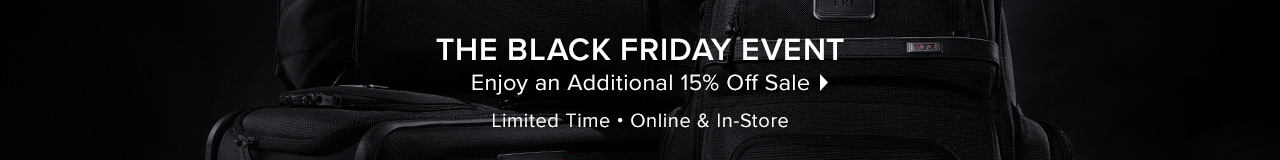 The Black Friday Event - Enjoy Up to 15% Off Sale