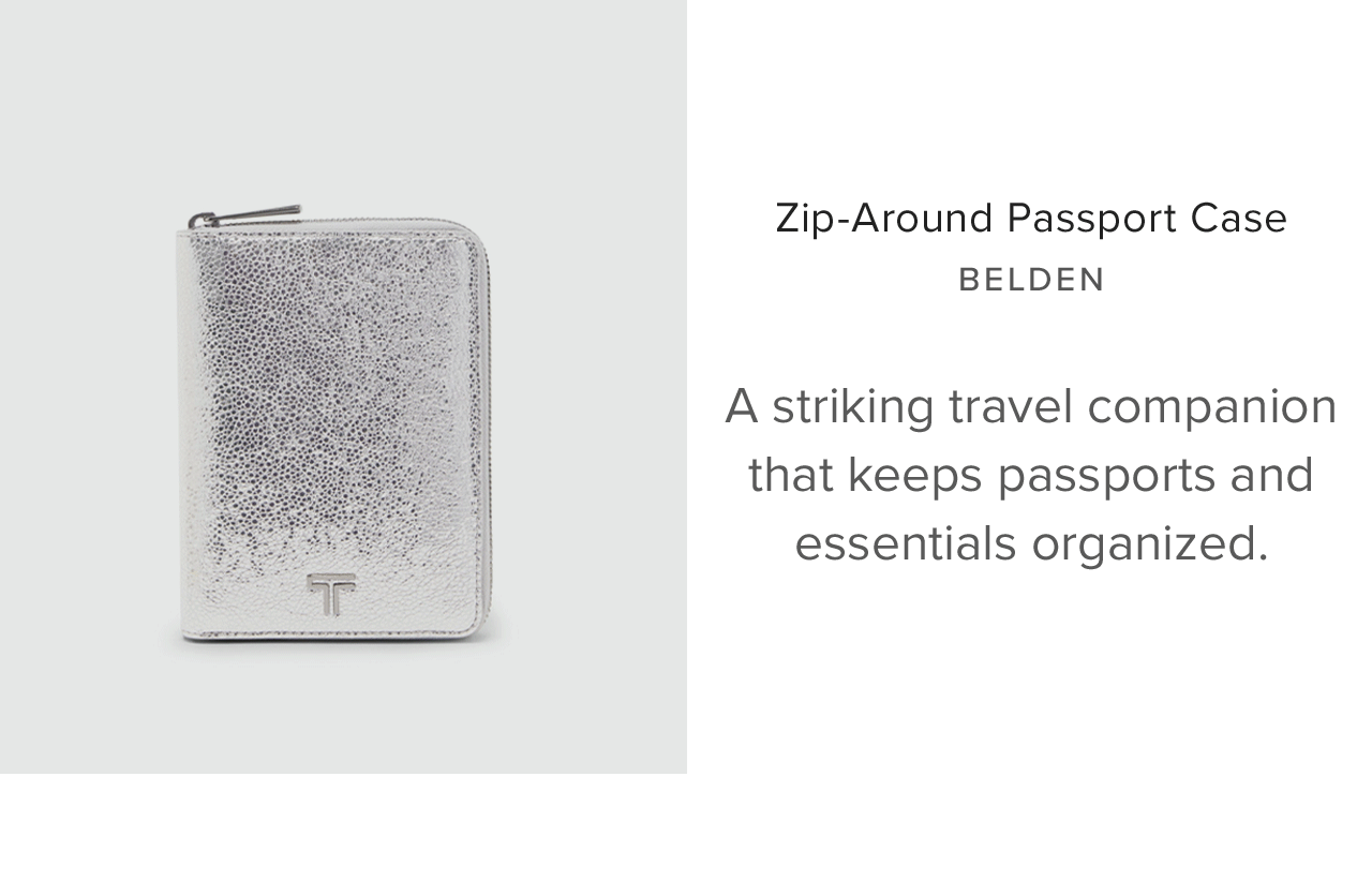 Zip-Around Passport Case