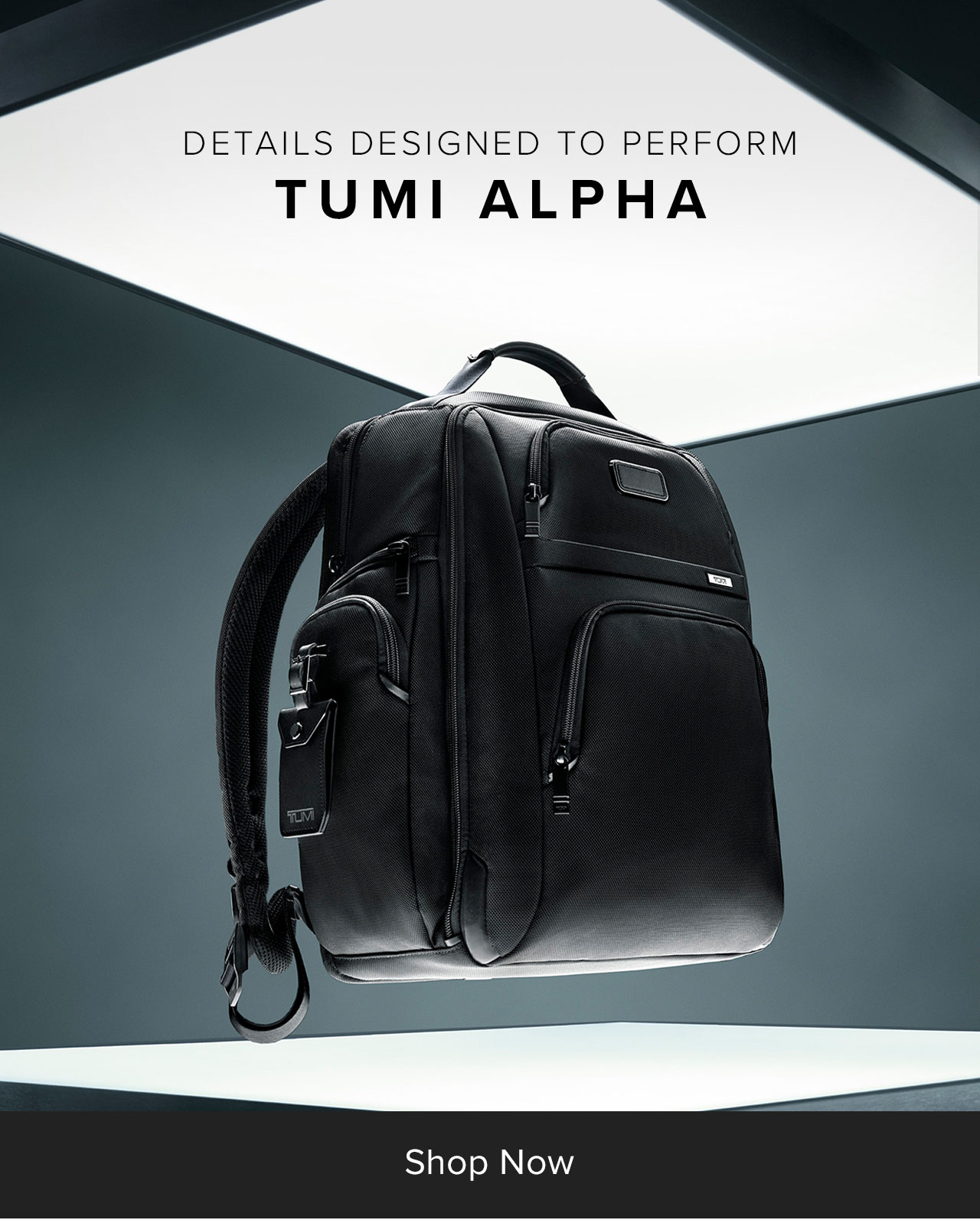 DETAILS DESIGNED TO PERFORM - TUMI ALPHA