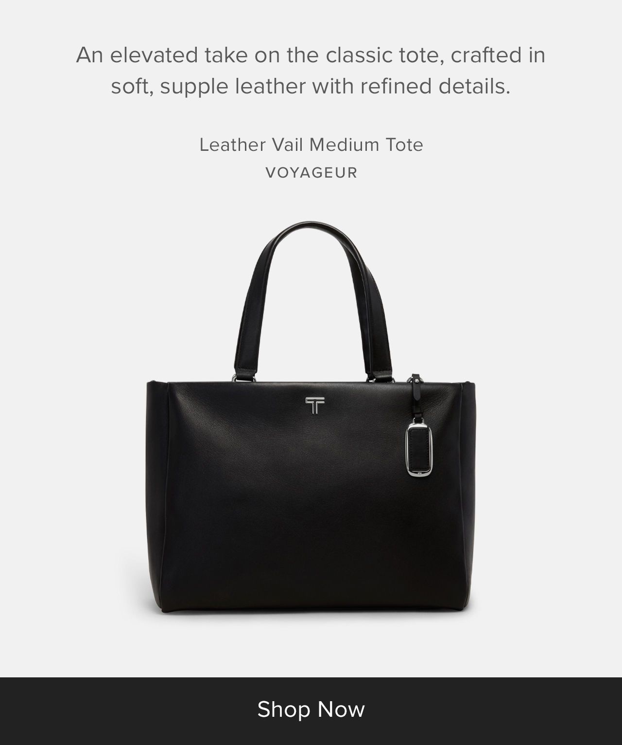Voyageur - Leather Vail Medium Tote