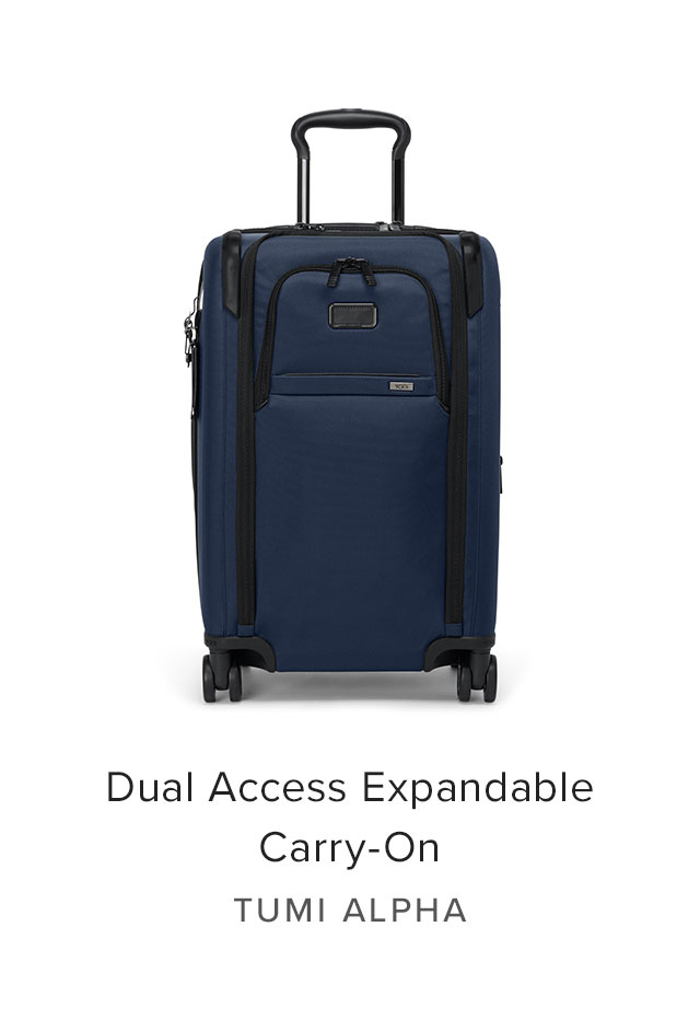 Dual Access Expandable Carry-On