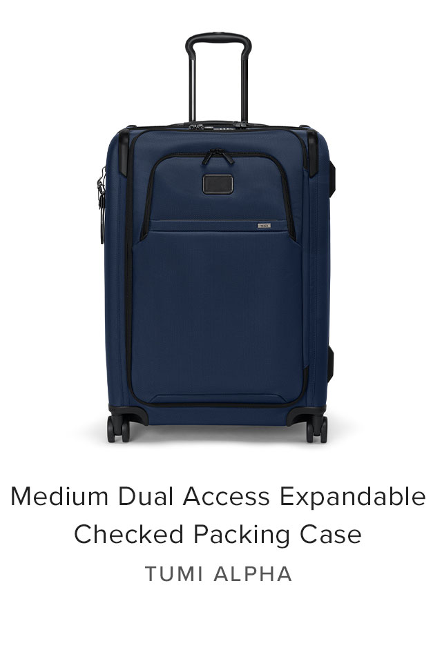 Medium Dual Access Expandable Checked