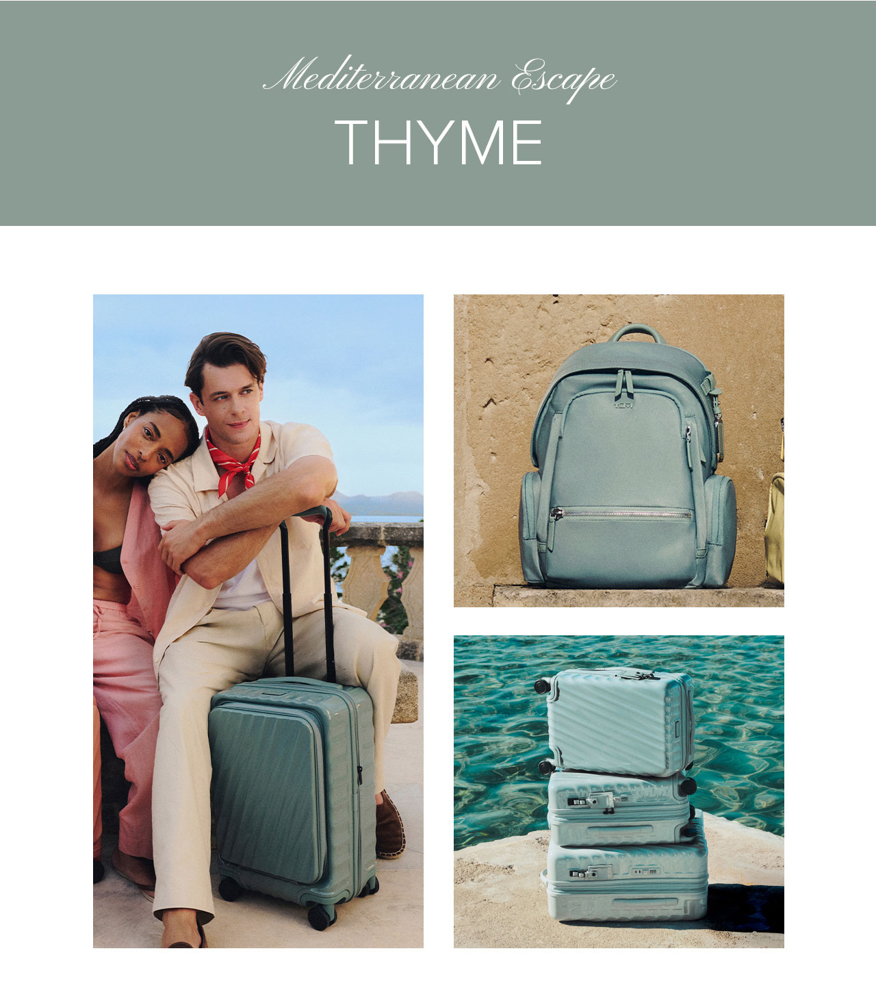 PRESENTING MEDITERRANEAN ESCAPE - THYME