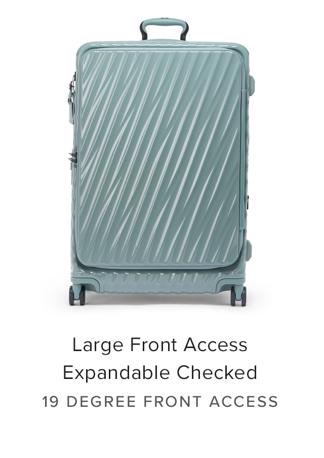 Large Front Access Expandable Checked