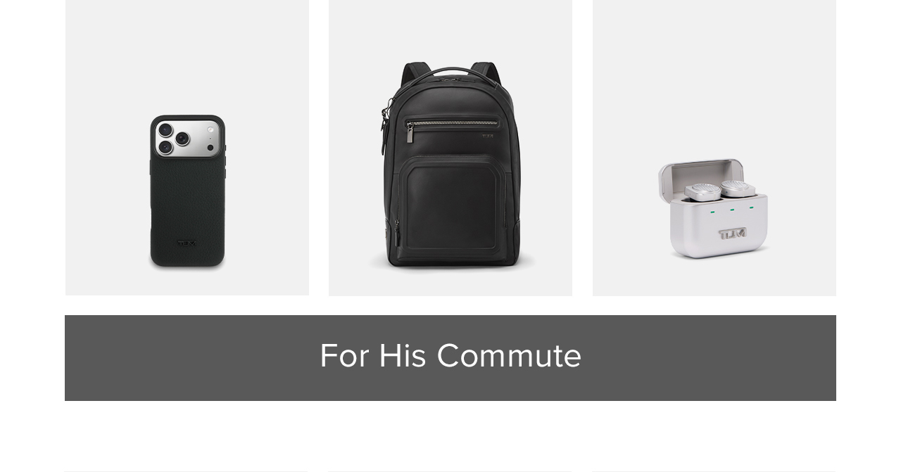 For His Commute