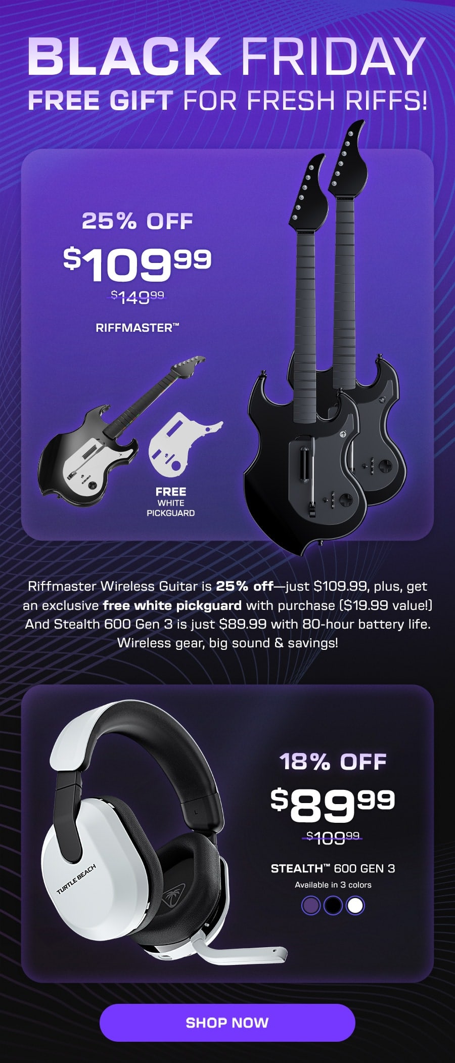 Rock This Deal! Save $40 on Riffmaster + A Free Gift!