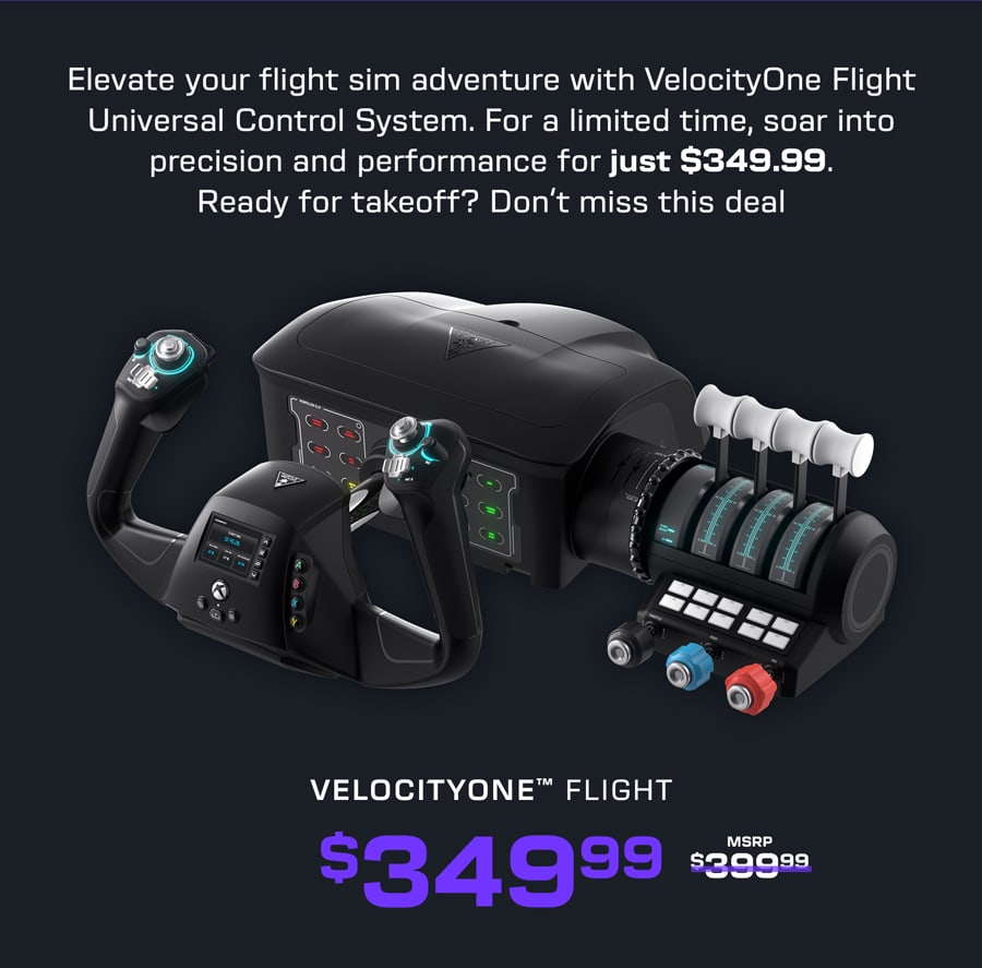 VelocityOne Flight Universal Control System
