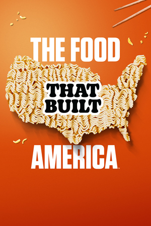 Ramen shaped like the United States