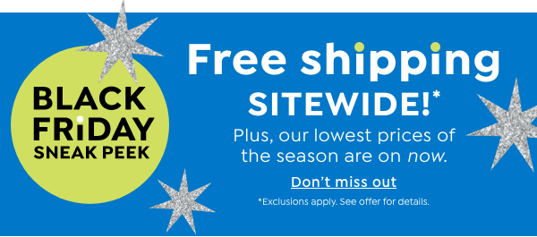 black friday fsh