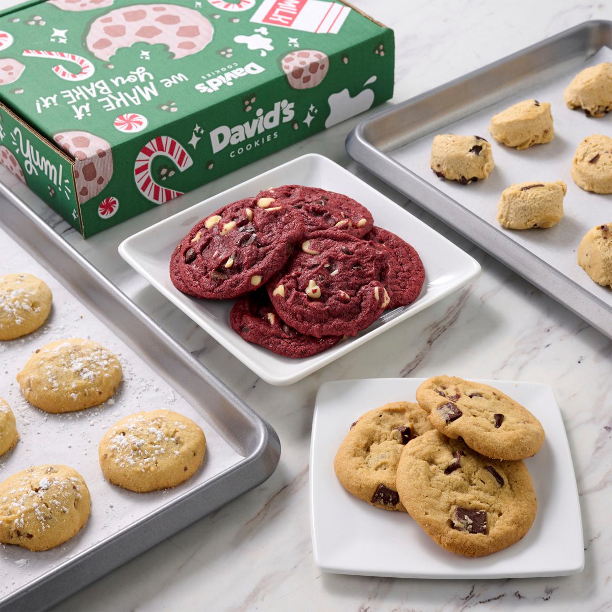 David's Cookies 118-Piece Ready-to-Bake Ultimate Cookie Exchange