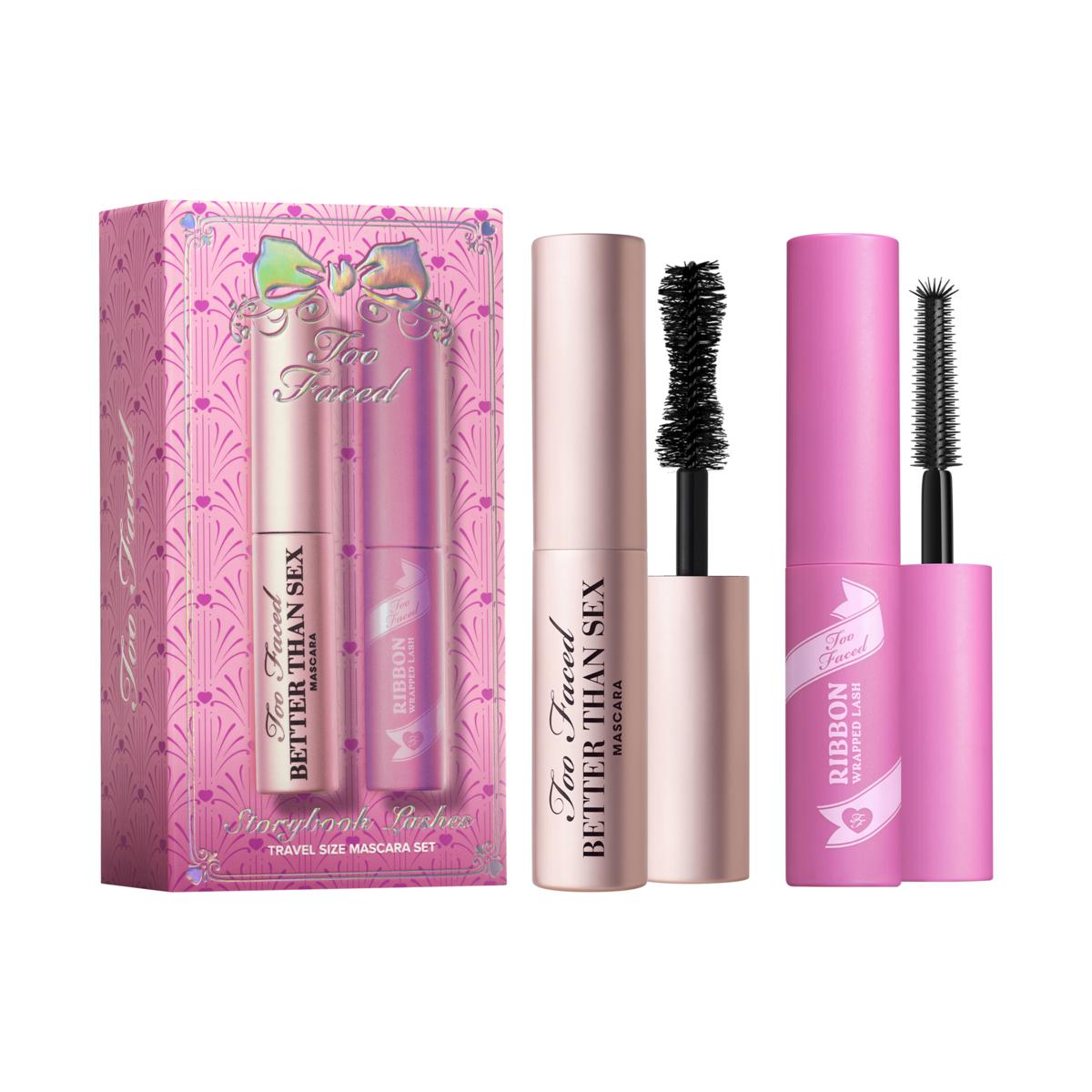 Too Faced Storybook Lashes Travel Mascara 2-piece Set