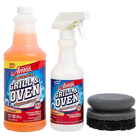 Professor Amos 32oz. 3-piece Grill & Oven Cleaning Set