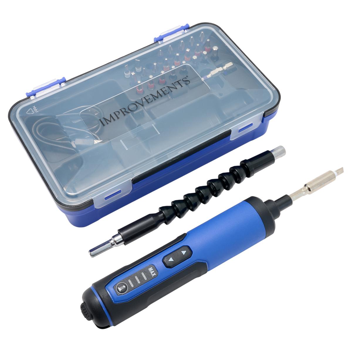 Improvements 4-Volt Cordless Rechargeable Screwdriver