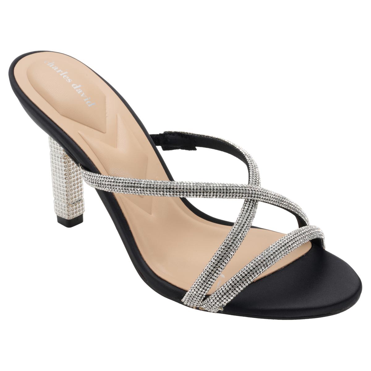 Charles by Charles David Carolyn Strappy Rhinestone Dress Sandal