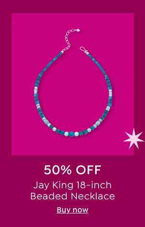 jay king 18-inch beaded necklace 