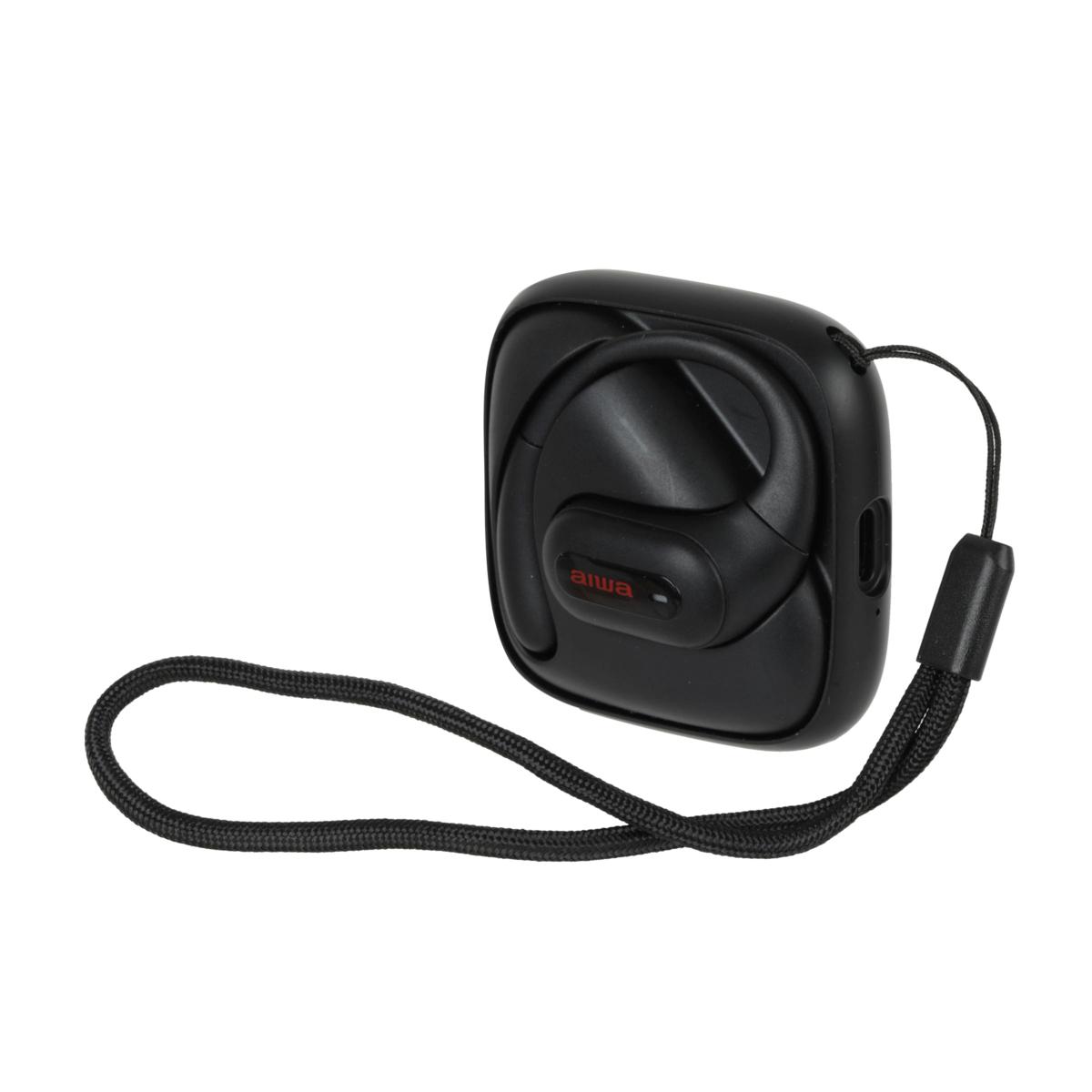 AIWA Open Wearable True Wireless Earbuds with Charging Case