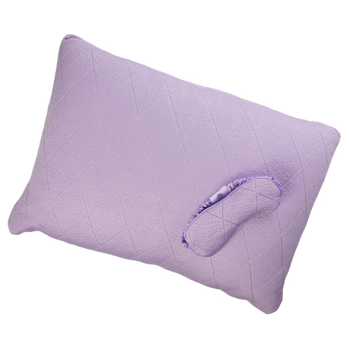 JOY CleanBoss NEW 5-Star Luxe Comfort Memory Foam Pillow & Eye Mask