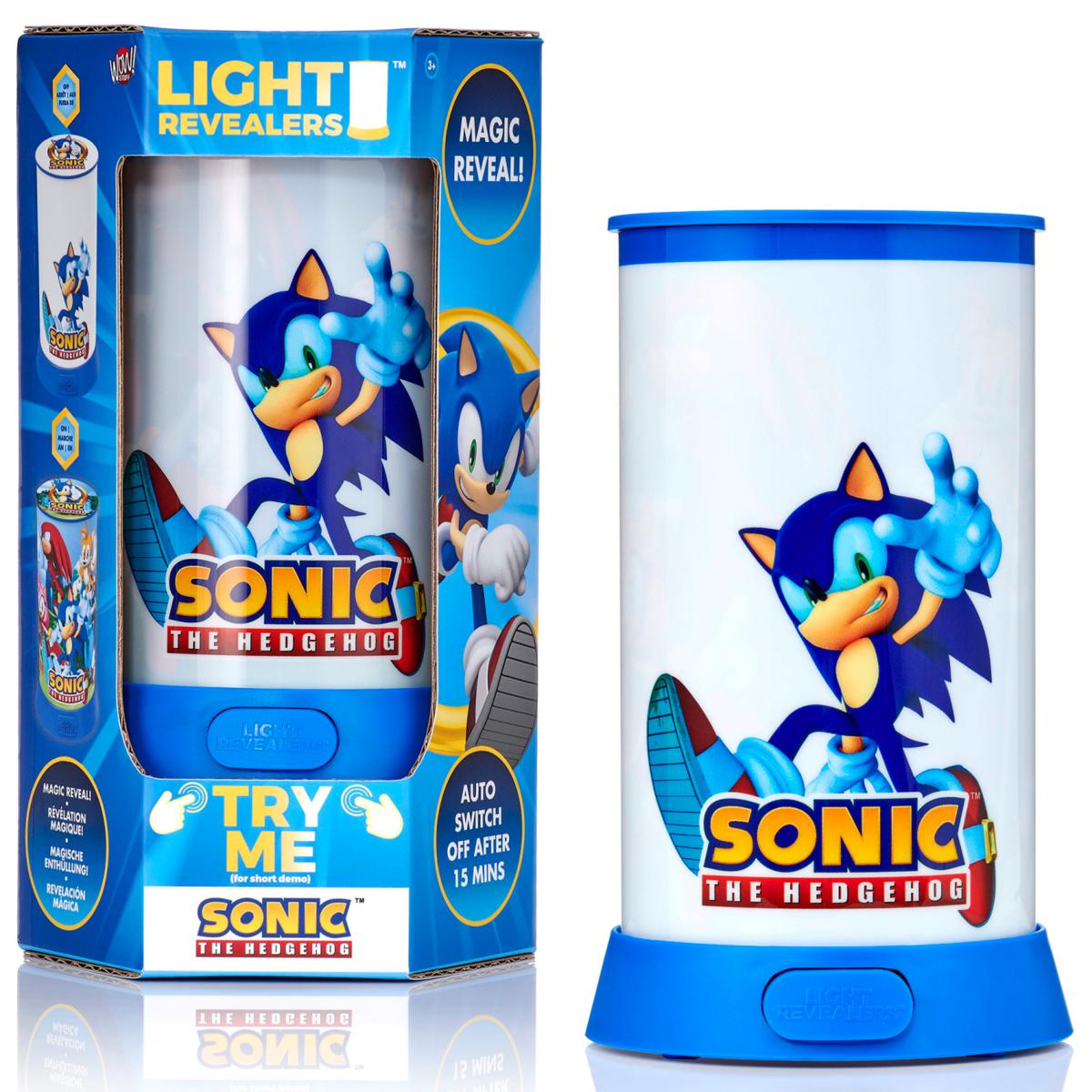 Sonic the Hedgehog Light Revealers Lamp 7.5" Tall