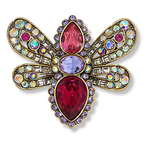 Heidi Daus "Summer Bug" Crystal Ring