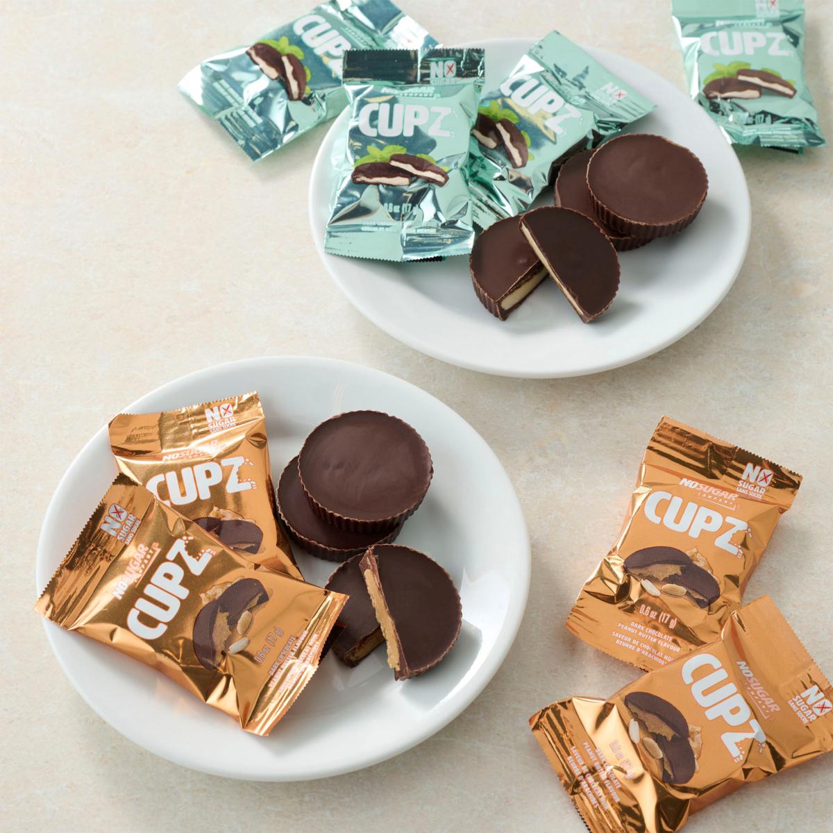 No Sugar Company 60-count Cupz - Mint and Peanut Butter - AS Ships 2/9