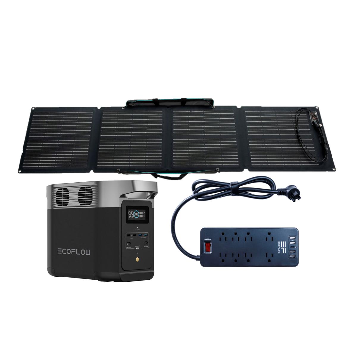 EcoFlow Tech DELTA 2 Power Station with Powerstrip