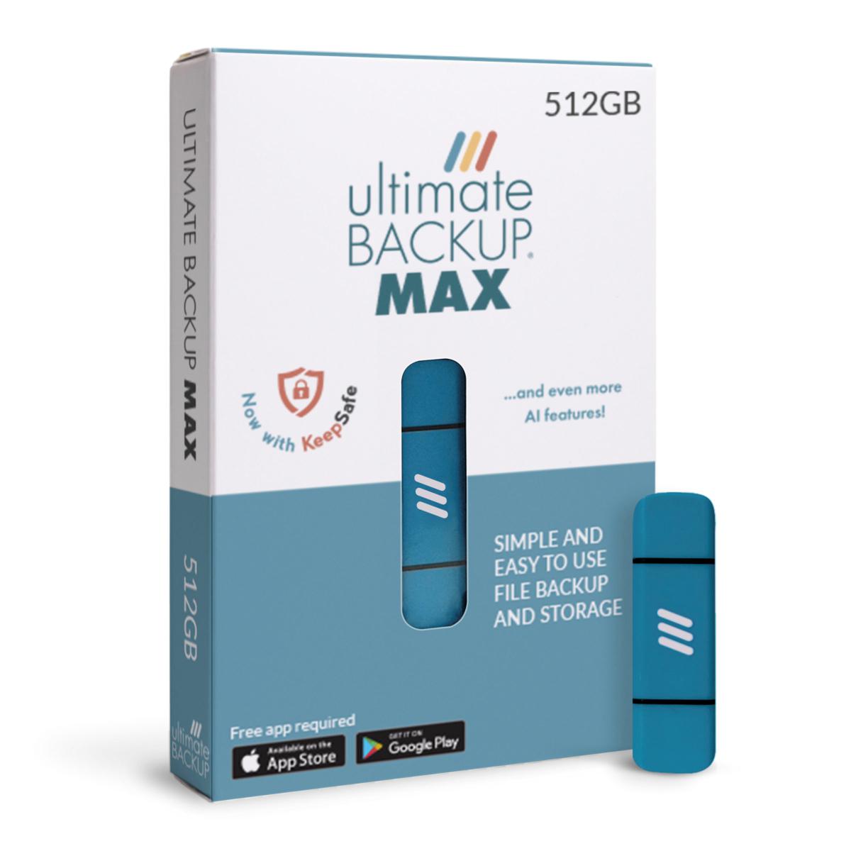 Ultimate Backup Multi-Port 512GB Storage Device with Antivirus & AI