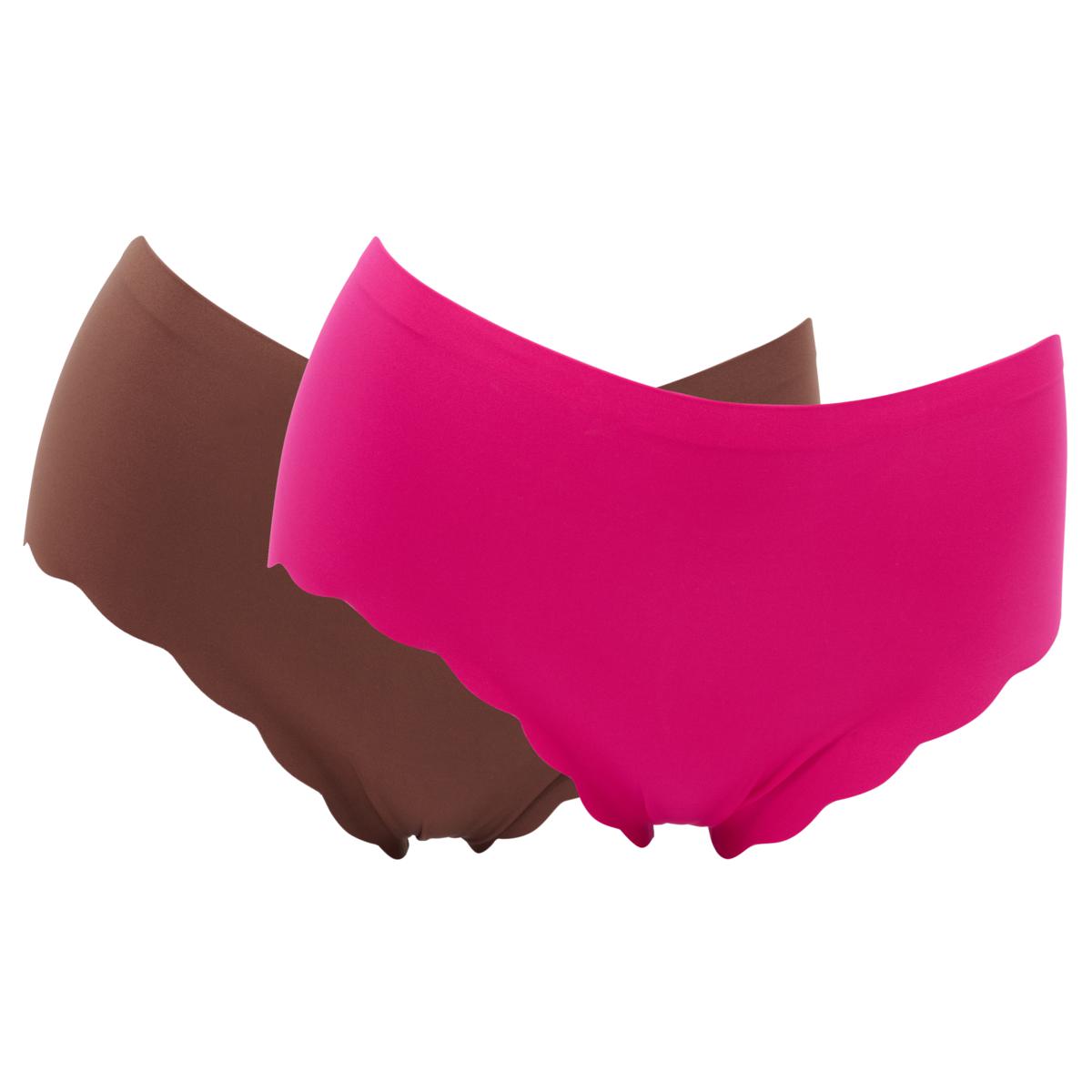 Rhonda Shear 2-pack Scalloped Leg Brief