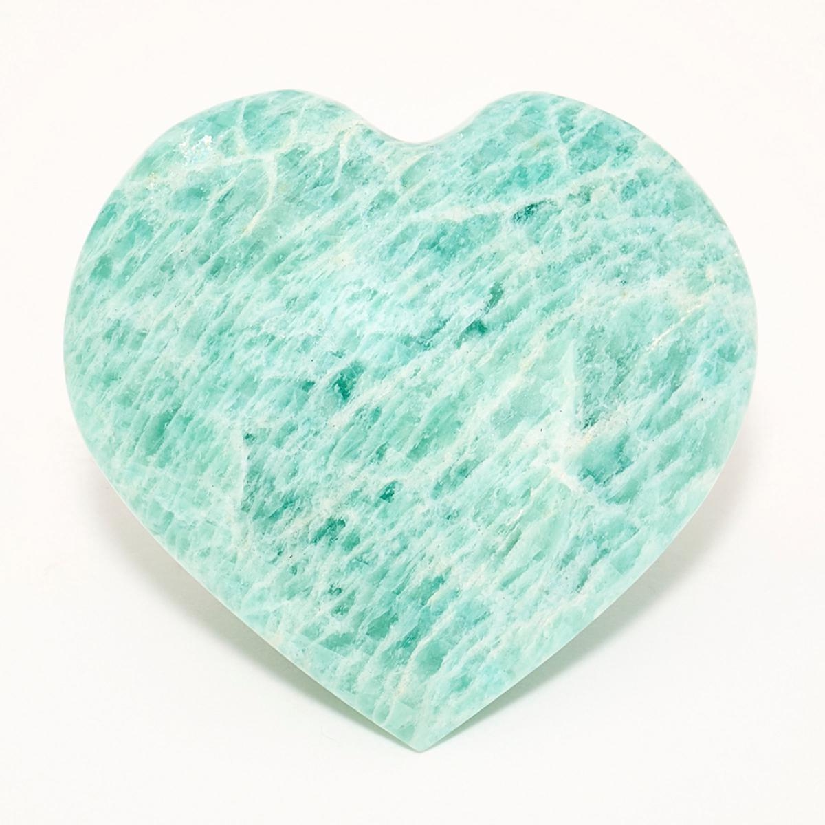 Jay King Amazonite Heart Specimen
