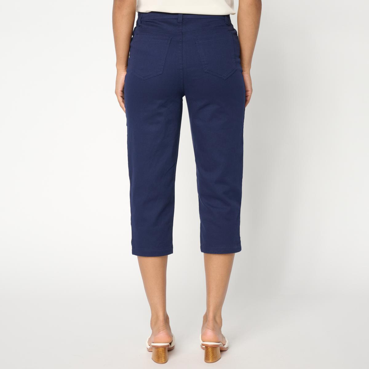 G by Giuliana Colored Twill Capri