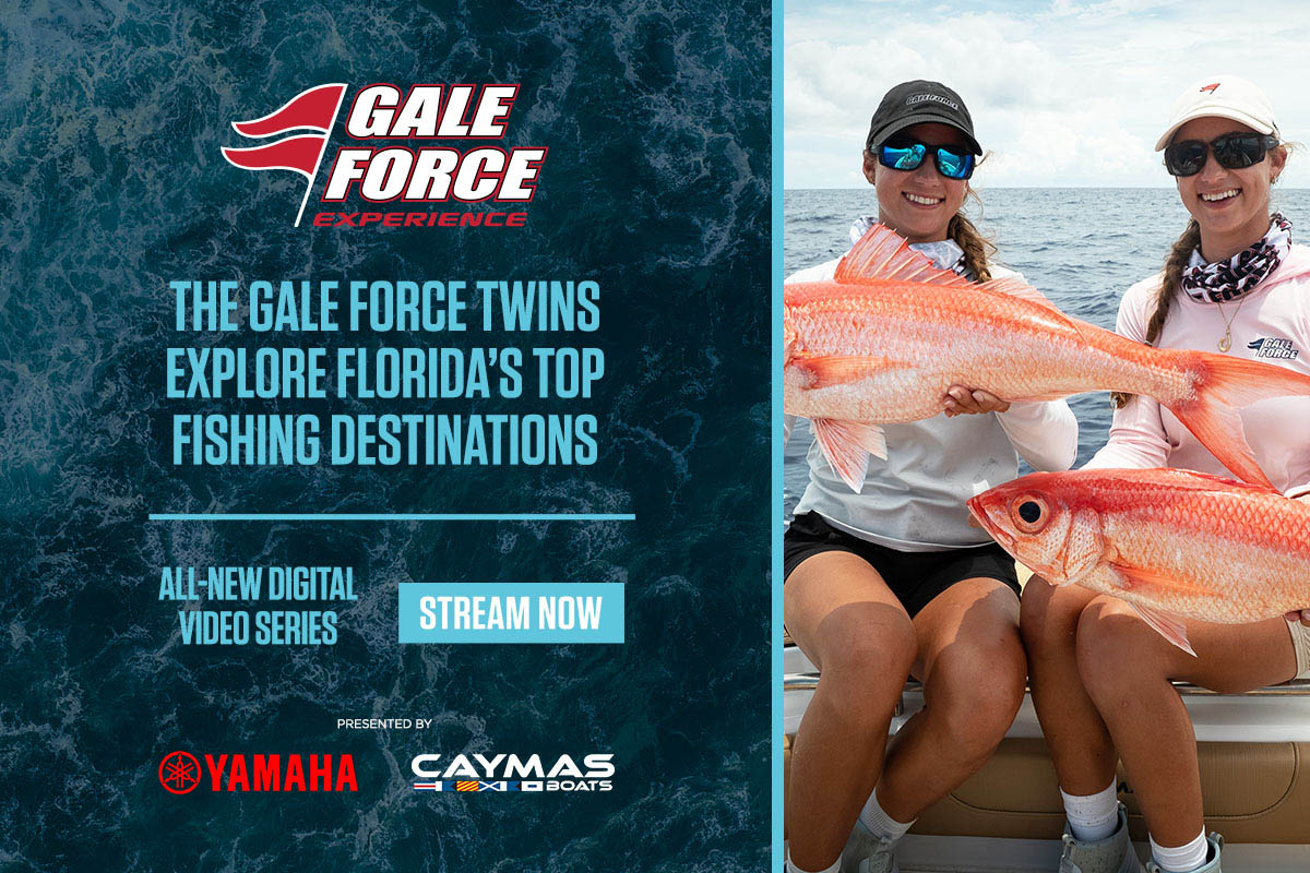 Gale Force twins on the side of a boat
