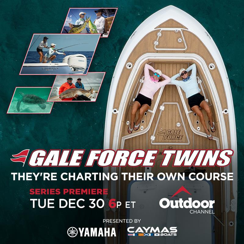 Collage of pictures of the twin anglers in action