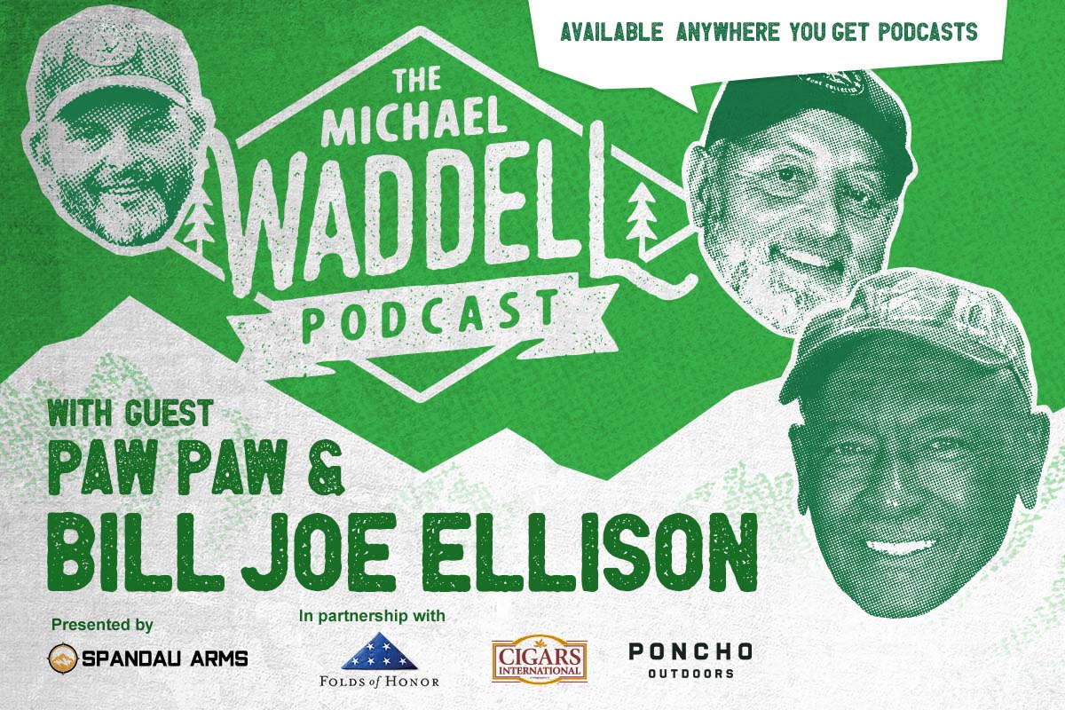 Michael Waddell on top with Paw Paw & Billy Joe Ellison  on bottom