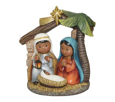 RC Home Decor 6" Holy Family Nativity Scene Figurine